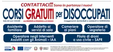 Percorsi gratuiti per disoccupati